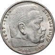 Niemcy, III Rzesza, 5 marek 1938 A, Paul von Hindenburg