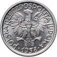 Polska, PRL, 2 złote 1958, Jagody, #AB