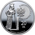 Polska, III RP, 20 złotych 2023, Warszawskie Termopile