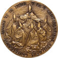 49. Watykan, zestaw 2 medali 1964, Paweł VI, Pielgrzymka do Indii