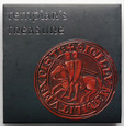 24. Kamerun, 2000 Franków CFA, Skarb Templariuszy, 2 Oz Ag999