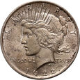 348.  USA, 1 dolar 1922, Peace