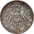 10. Niemcy, Prusy, Wilhelm II, 3 marki 1908 A