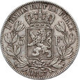 5. Belgia, Leopold II, 5 franków 1867