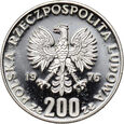 2. Polska, PRL, 200 złotych 1976, Igrzyska XXI Olimpiady, PRÓBA