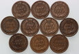 121. USA, zestaw 10 x cent 1897-1907, Indianin, Indian Head Cent