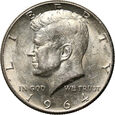 25. USA, 1/2 dolara 1964, John F. Kennedy