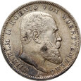 Niemcy, Wirtembergia, Wilhelm II, 3 marki 1909 F