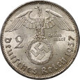 222. Niemcy, III Rzesza, 2 marki 1937 A, Paul von Hindenburg, #V23