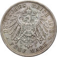 11. Niemcy, Bawaria, Otto, 5 marek 1902 D