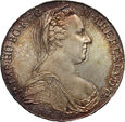 3. Austria, Maria Teresa, talar 1780 SF, Nowe Bicie