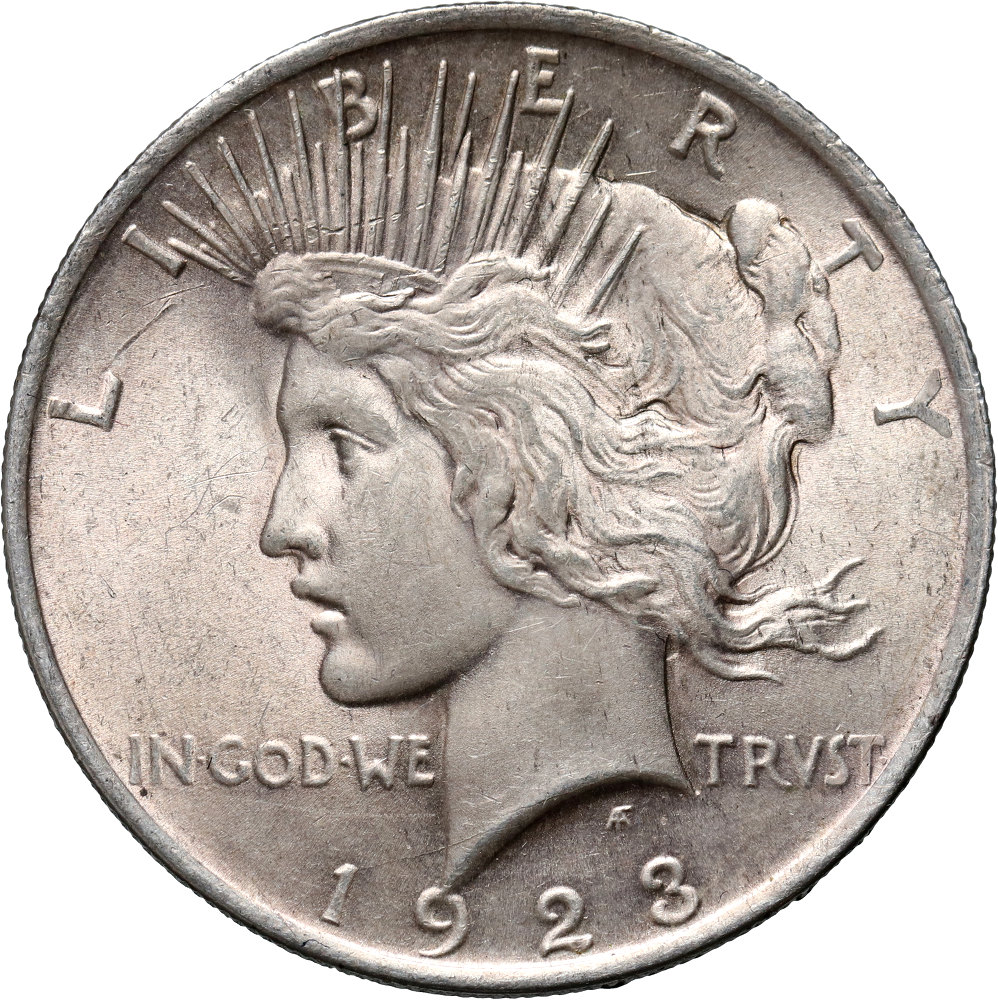 234. USA, 1 dolar 1923, Peace