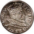 23. Polska, Zygmunt III Waza, trojak 1593, Ryga