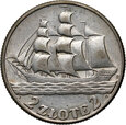 107. II RP, 2 złote 1936, Żaglowiec
