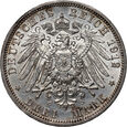 Niemcy, Prusy, Wilhelm II, 3 marki 1912 A