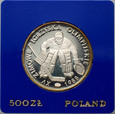 Polska, PRL, 500 złotych 1987, Igrzyska Olimpijskie Calgary 1988