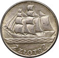 63. Polska, II RP, 2 złote 1936, Żaglowiec