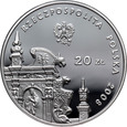 Polska, III RP, 20 złotych 2008, Kazimierz Dolny