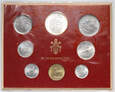 Watykan, zestaw 8 monet 1970, Anno VIII, Paweł VI