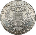 Austria, Maria Teresa, talar 1780 SF, Nowe Bicie