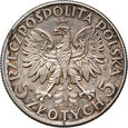 Polska, II RP, 5 złotych 1933, Głowa Kobiety