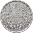 Francja, 10 franków 1968, Herkules