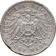 8. Niemcy, Badenia, Fryderyk I, 5 marek 1900 G