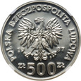 Polska, PRL, 500 złotych 1987, XXIV Olimpiada Seul 1988