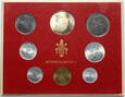 I. Watykan, zestaw 8 monet 1967, Anno V, Paweł VI