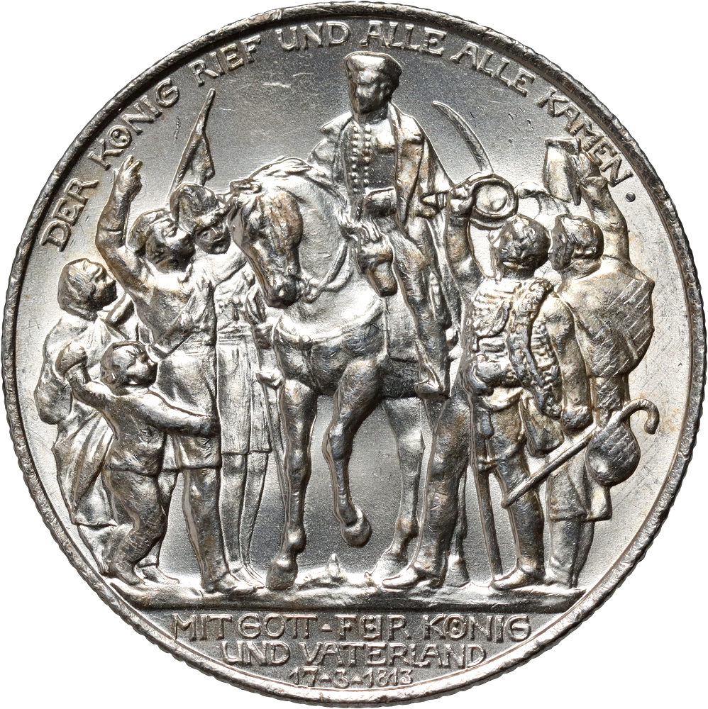 39. Niemcy, Prusy, Wilhelm II, 2 marki 1913