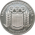 USA, dolar 1992 S, XXV Olimpiada, PROOF