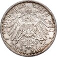 Niemcy, Prusy, Wilhelm II, 2 marki 1911 A