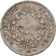 Francja, 5 franków 1874 A, Herkules