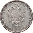 9. Austria, Franciszek Józef I, 1/4 florena 1859 A