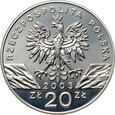 59. Polska, III RP, 20 złotych 2003, Węgorz Europejski