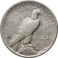 USA, dolar 1922 D, Peace