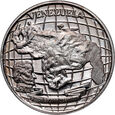 250. Wenezuela, srebrny medal, Simon Bolivar Libertador
