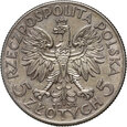 42. Polska, II RP, 5 złotych 1934, Głowa Kobiety