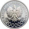 44. Polska, III RP, 200000 złotych 1991, Olimpiada Albertville 1992