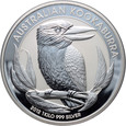 Australia, 30 dolarów 2012, Kookaburra, 1 kg Ag9999