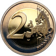 Francja, zestaw 2 euro 2010, medal i odznaczenie