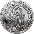 104.  Polska, III RP, 10 złotych 2014, Brakteat Leszka Białego