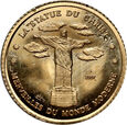 29. Wybrzeże Kości Słoniowej, 1500 franków 2007, złoto