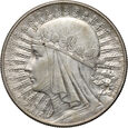 119. II RP, 10 złotych 1933, Głowa Kobiety