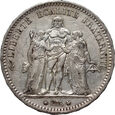 Francja, 5 franków 1875 A, Herkules