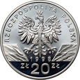 72. Polska, III RP, 20 złotych 1998, Ropucha Paskówka