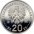 160. Polska, III RP, 20 złotych 1995, Katyń Miednoje Charków 1940