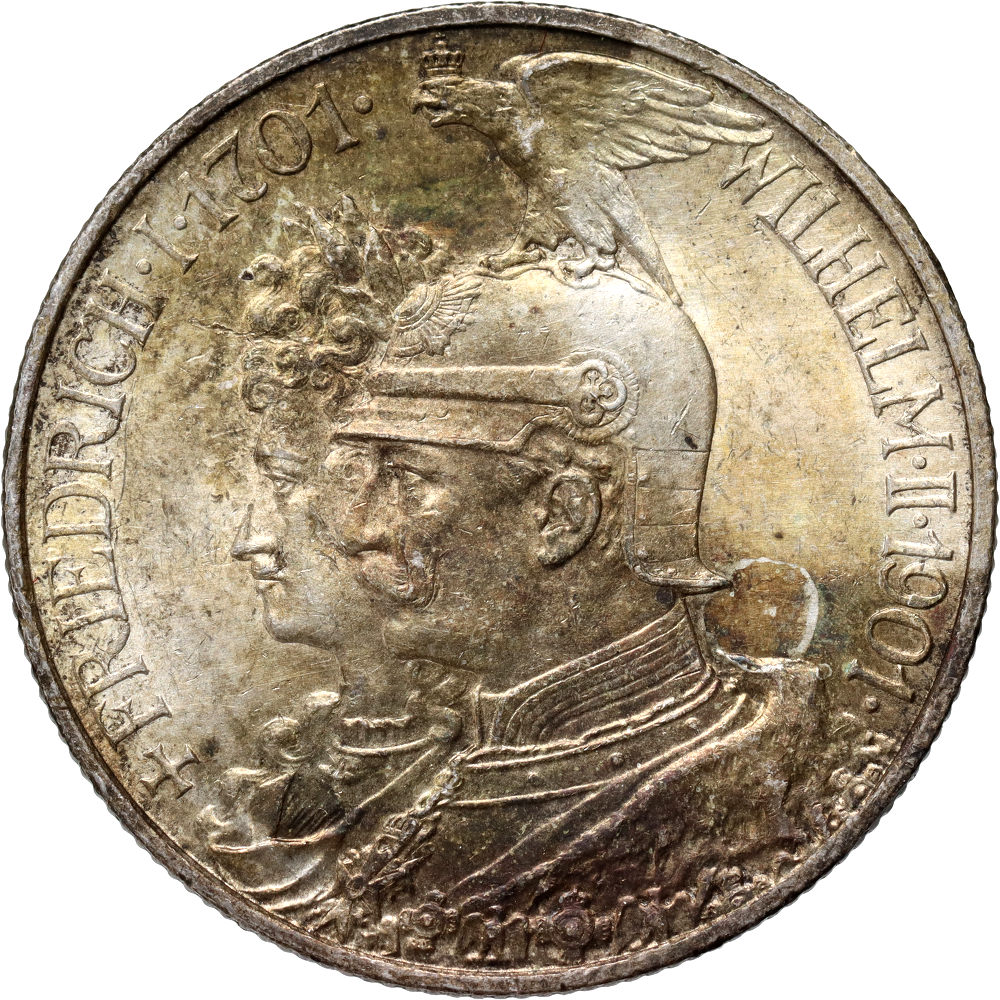 28. Niemcy, Prusy, Wilhelm II, 2 marki 1901