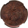 Chiny, Hupeh, 10 centów bez daty (1906)