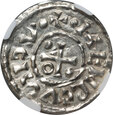 Niemcy, Bawaria, Henryk II Kłótnik 985-995, denar, Regensburg